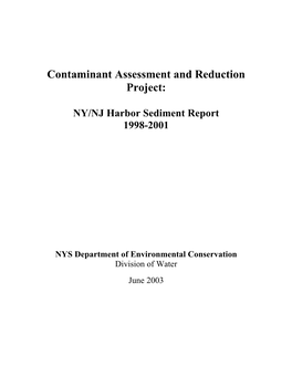 Contaminant Assessment and Reduction Project