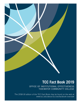 The 2019 Tidewater Community College Factbook