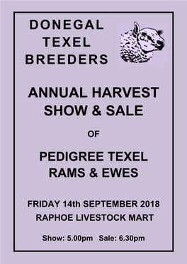 Annual Harvest Show & Sale