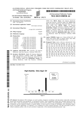 WO 2013/158938 Al 24 October 2013 (24.10.2013) P O P CT