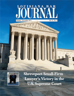 Shreveport Small-Firm Lawyer's Victory in the U.S. Supreme Court