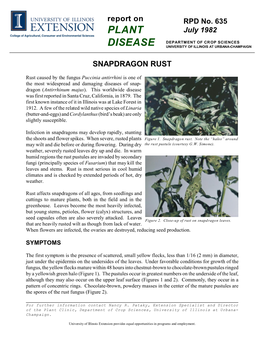 Snapdragon Rust, RPD No