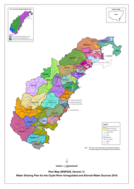 Water Sharing Plan for the Clyde River Unregulated and Alluvial Water Sources 2016