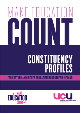 Constituency Profiles for Further and Higher Education in Northern Ireland