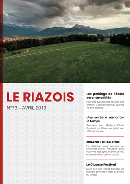 N°73 – Avril 2019