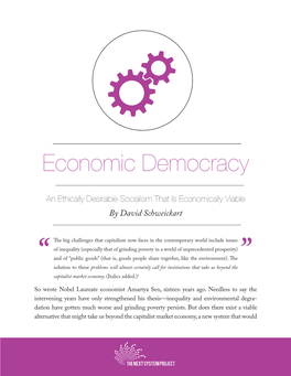 Economic Democracy