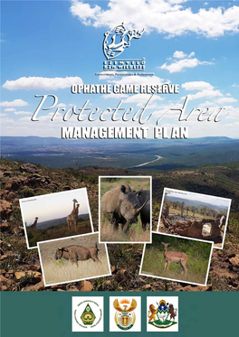 Ophathe Game Reserve Management Plan