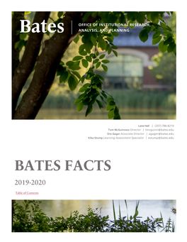 Bates Facts 2019-2020