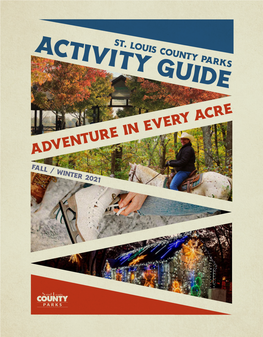 Fall/Winter 2021-2022 Activity Guide