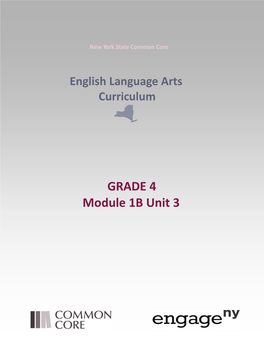 GRADE 4 Module 1B Unit 3