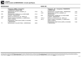 Circuits Spécifiques. MERDRIGNAC 030301-2R