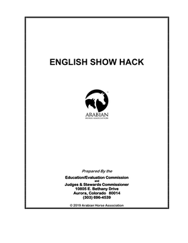 English Show Hack