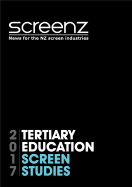 Tertiary Education Screen Studies 2 0 1 6
