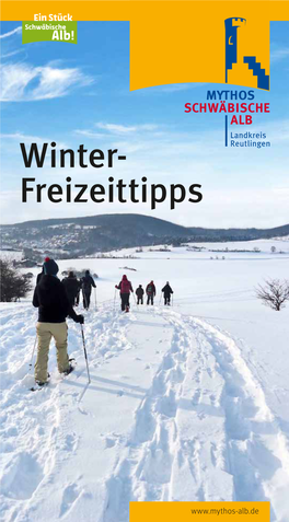 Winter- Freizeittipps