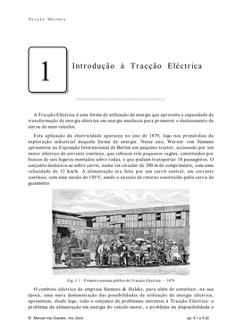 Tracção Eléctrica