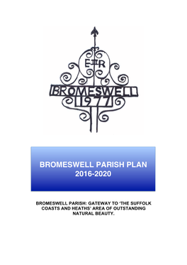 Bromeswell Parish Plan 2016-2020