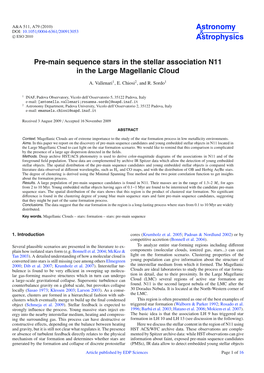 Pre-Main Sequence Stars in the Stellar Association N11 in the Large Magellanic Cloud