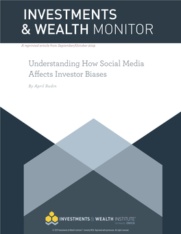 Understanding How Social Media Affects Investor Biases