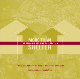 More Than Shelter