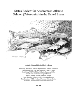 Salmo Salar) in the United States