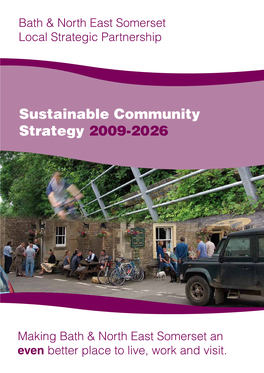 Sustainable Community Strategy 2009-2026