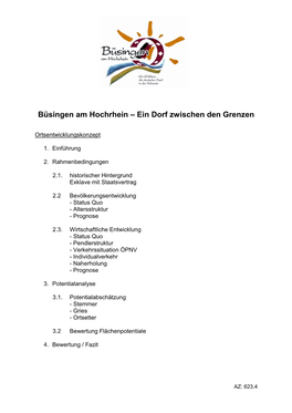 Büsingen Am Hochrhein – Ein Dorf Zwischen Den Grenzen