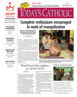 Complete Enthusiasm Encouraged in Work of Evangelization