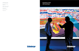 Schlumberger Limited 2009 Annual Report