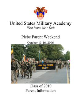 United States Military Academy West Point, New York