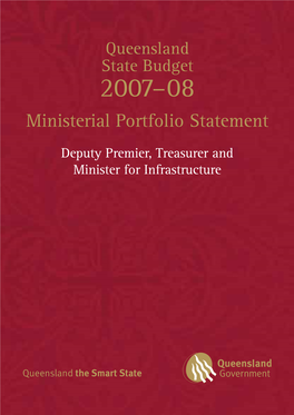 Treasury Ministerial Portfolio Statement