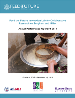 Feed the Future Innovation Lab for Collaborative Research on Sorghum and Millet