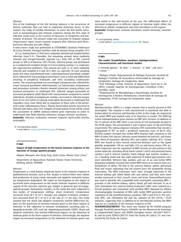 The Turbot (Scophthalmus Maximus) Myeloperoxidase: Characterization