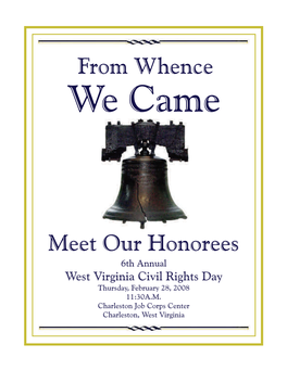 2008 Civil Rights Day Booklet