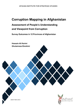 Corruption Mapping in Afghanistan