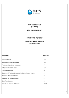 Financial Statements 15-24
