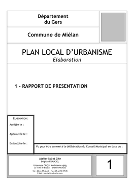 Plan Local D'urbanisme Implique Peu De Changements Sur Les Transports En Commun Existant