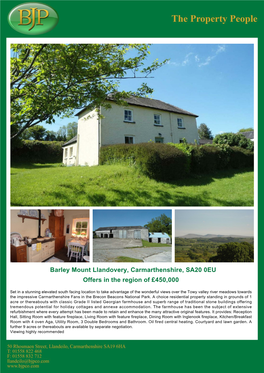 Llandovery, Carmarthenshire, SA20 0EU Offers in the Region of £450,000