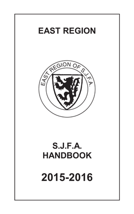 East Region S.J.F.A. Handbook