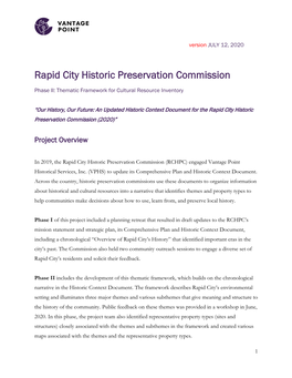 Rapid City Historic Preservation Commission