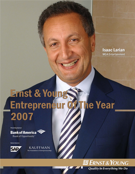 Ernst & Young Entrepreneur of the Year 2007