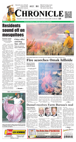 The Omak-Okanogan County Chronicle • Classifieds • News of Record • Arts • Events
