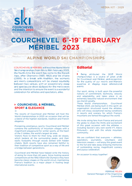 Courchevel Méribel 6Th-19Th February 2023