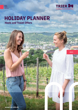 HOLIDAY PLANNER Hosts and Travel Offers