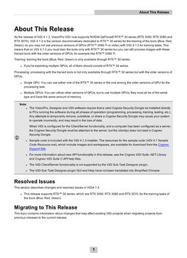 Cognex Vidi Release Notes