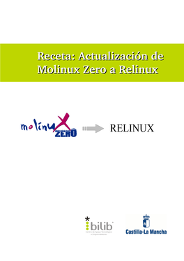 Receta: Actualización De Molinux Zero a Relinux