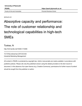 IMM Absorptive Capacity 2015.Pdf