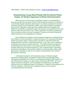 Characterizing Young Giant Planets with the Gemini Planet Imager: an Iterative Approach to Planet Characterization