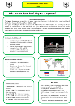 Space Race Knowledge Organiser.Docx