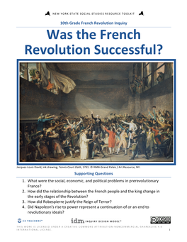 Was the French Revolution Successful?