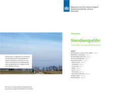 Noordoostpolder Toonbeeld Van De Wederopbouw